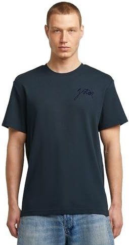 G-star - Script T-shirt - Korte Mouwen - Biologisch Katoen