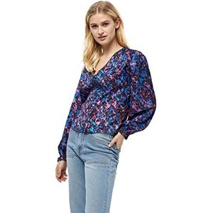 Desires Dames Kari Blouse, Zwart PR, XS