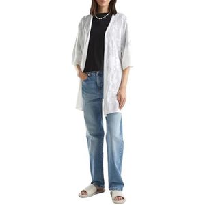 United Colors of Benetton Gebreide damesjas, Wit, Eén maat