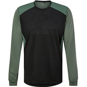 Ziener Heren Nabisco functioneel shirt - fiets, outdoor, fitness, sport - ademend, sneldrogend, lange mouwen,