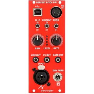 Behringer PERFECT PITCH PP1 Gitaar en Audio naar MIDI, USB en CV Converter Module voor Eurorack
