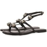 Sandalen - Metallic - Leer - Verstelbare Sluiting - Zachte Zool