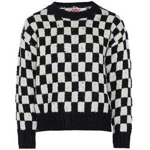 mymo rocks Damestrui 110101-420MY080, wit zwart geruit, XS/S, Wit Zwart Geruit, XS/S