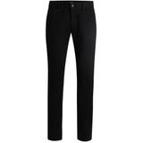 BOSS Heren Chino_Slim, zwart 1, 31W / 34L