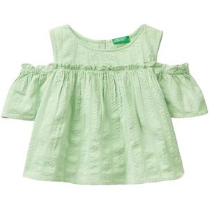 United Colors of Benetton Meisjes 58Pycq033 hemd, groen, 140 cm, groen, 140 cm