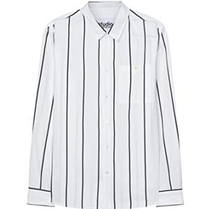 Seidensticker Studio overhemd - regular fit - gemakkelijk te strijken - Kent-kraag - lange mouwen - unisex - 100% katoen, donkerblauw, S