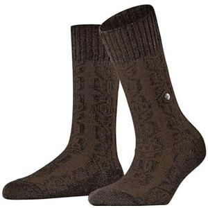 Burlington - Kabel Tweed Boot Sokken - Gemêleerd - Dames - 36-41