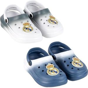 CERDÁ LIFE'S LITTLE MOMENTS Real Madrid Premium EVA-klompen voor kinderen, officiële schoenen, licht en comfortabel, antislip sandalen voor binnen en buiten, kindermaten, Blauw, 28/29 EU