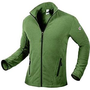 BP 1694-641 heren fleecejack 100% polyester groen, maat 3XL