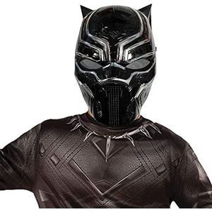 Rubie's 39218NS Marvel Avengers Black Panther Deluxe Kindermasker Kostuum Accessoire, Jongens, One Size, Wereldboekdag