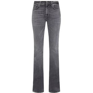 7 For All Mankind, Dames, Jeans, Grijs, Maat: W25 Denim,