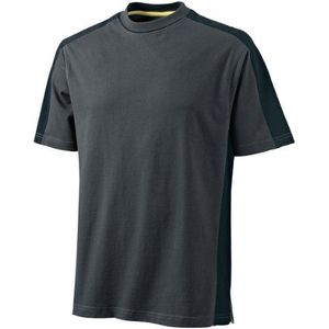 Deltaplus MSTM5BE3X Mach Spirit T-shirt 100% katoen, beige-zwart, maat 3XL