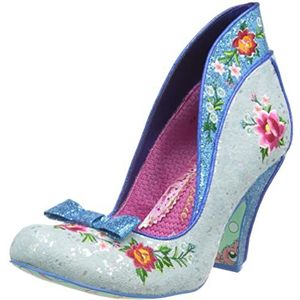 Irregular Choice Fancy Folk Fashion Schoen, Q122 Lichtblauw C, EUR 36 (UK 3.5)