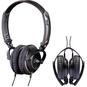 Draagbare FH50 Semi-Gesloten On-Ear Opvouwbare Hoofdtelefoon 2m Kabel met 3.5mm Stereojackplug inclusief 6.33mm Adapter en Verstelbare Hoofdband