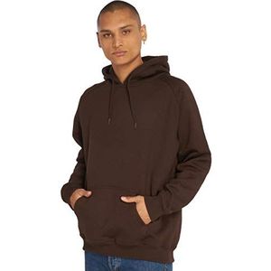 Urban Classics Blanke hoodie Sweatshirt met capuchon heren, Bruin, 4XL