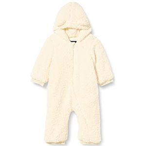 NAME IT Unisex NBNMAZIE Teddy SUIT1 overall, Snow White, 62/68, wit (snow white)