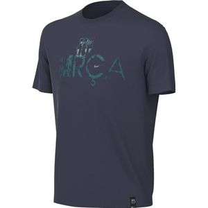 Nike Unisex Kids T-shirt met korte mouwen Fcb U Nk Ss Mercurial Tee, Thunder Blue, FN2460-437, L