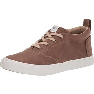 TOMS Fenix Mid, sneakers voor jongens, toffee microsuede, 33 EU