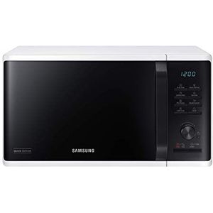 Samsung MS2AK3515AW/EG Magnetron, 800 W, 23 ovenruimte, 48,9 cm breed, Quick Defrost, 29 automatische programma's, wit