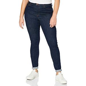 VERO MODA Dames jeansbroek, Wash: rinse dark blue denim, S