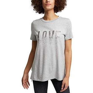 ESPRIT T-shirt voor dames, 044/lichtgrijs 5, XS