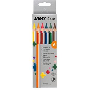 Lamy FH22003 - kleurpotlood 4plus, vouwdoos, 6 stuks