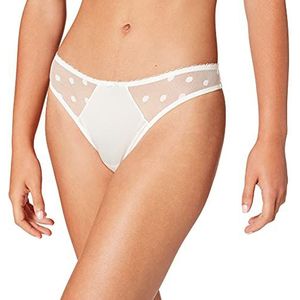 Sassa - Damesstring - Wit - Luxe Microvezel - Normale Taillehoogte