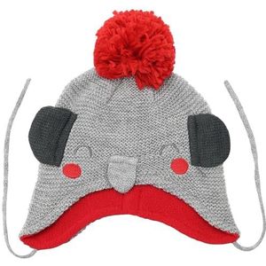 Tuc Tuc Kindermuts Tricot Grey Collection P'tit Zoo, Grijs, 46