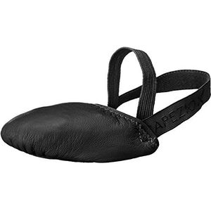 Capezio Women's Leather Pirouette II Dance Shoe, Black, Large