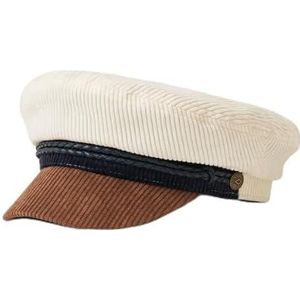 Brixton Dames Ashland Cap Headwear, Off White/Hide/Navy, XS
