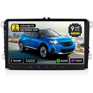 NEOTONE WRX-990A Android 10 autoradio voor VW | Skoda | Seat | 4GB Ram | 32GB Rom | Navi met kaarten van Europa | 9 inch | DAB+ ondersteuning | USB | WLAN | Bluetooth | MirrorLink | RDS | OBDII-ondersteuning