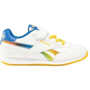 Reebok Royal CL Jog 3.0 1 V, wit/VECBLU/ALWYEL, 34 EU, wit/blauw (White Vecblu Alwyel), 34 EU