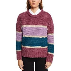 ESPRIT Dames 112EE1I319 trui, 617/kersenrood 3, XL