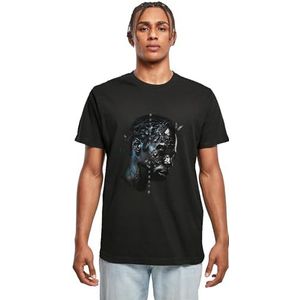 Mister Tee Unisex T-Shirt Butterfly Effect Tee Black XL, zwart, XL
