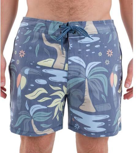 Hurley - Phantom Naturals - Zwemshort - 12,7 cm Binnennaad - Vintage Stijl