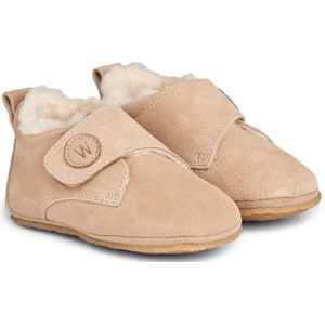 Wheat Unisex kinderschoenen Taj wol baby peuters maten jongens en meisjes 100% suède leer ademende pantoffels, 2031 Rose Dawn, 23 EU