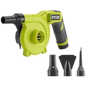 RYOBI - 4 Volt draadloze deflator - groot debiet: 200 l/min - Geleverd met 3 inflatoropzetstukken (zonder batterij) - RVI4-0