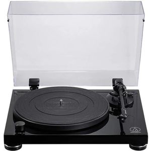 Audio-Technica LPW50PB Volledig Handmatige Platenspeler met Snaaraandrijving Piano-zwart