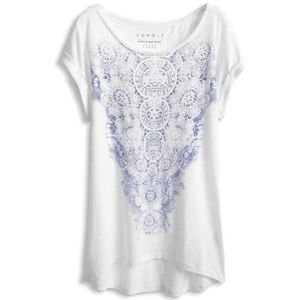 ESPRIT dames T-shirt met fantasie print 034EE1K015