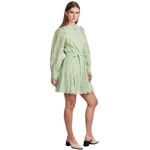 Y.A.S Yasholi Ls Belt Dress S. Noos, Quiet Green, M