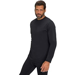 JP 1880 Heren Skiwear, Ski Onderhemd 1/1 T-shirt, zwart, 6XL, zwart, 6XL