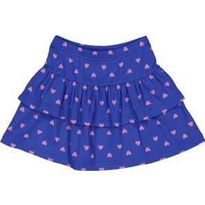 Fred's World by Green Cotton Meisje Hart Rok, Star Blue/Pink Haze, 122