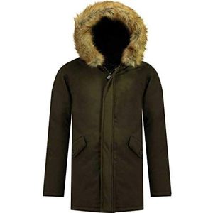 Geographical Norway Bagway Heren Parka, Kaki, XL
