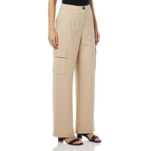 VERO MODA Vrouwen VMMAYRA MR Wide Enkel Cotton Pant NOOS Broek, Zwart, XS/34, zwart, (XS) W x 34L