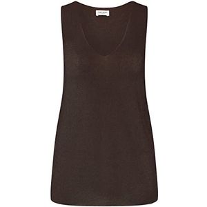 GERRY WEBER Dames 771024-35721 T-shirt, Dark Brown, 34