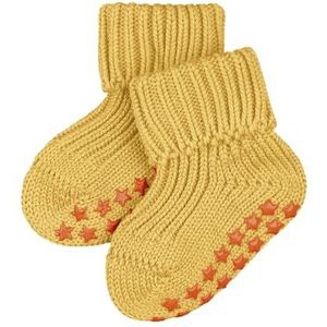 FALKE Uniseks-baby Stopper sokken Catspads Cotton B HP Katoen Noppen op de zool 1 Paar, Geel (Banana 1410), 80-92