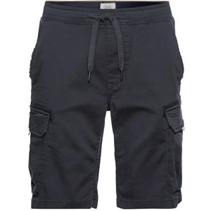 camel active Elastische cargoshorts voor heren, donkerblauw, 32