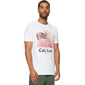Mister Tee - Cali Love Heren T-shirt - Wit
