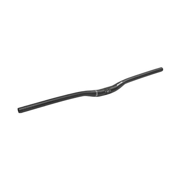 Manillar MTB steel negro - R20 mm - 660mm - Ø25.4mm - 22.2mm