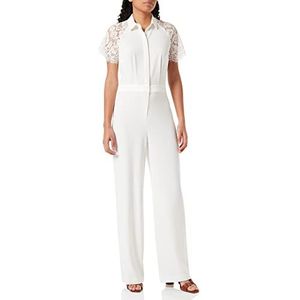ESPRIT Collection Dames 022EO1L302 overalls, 110/UFF wit, standaard